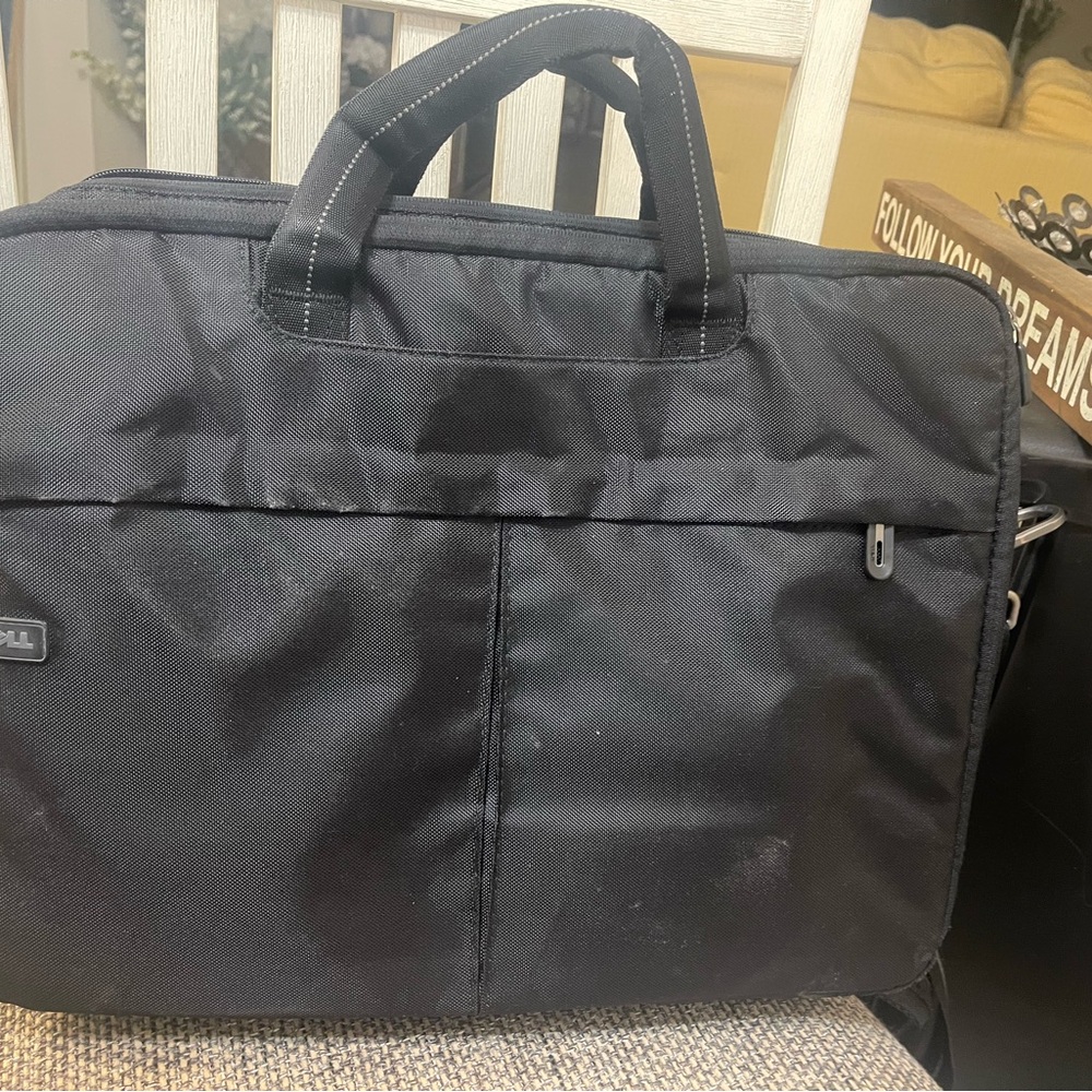 Heavy Duty Black Professional Laptop/Work Bag